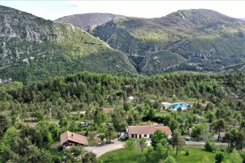 Le Haut Chandelalar - Camping Vue Generale