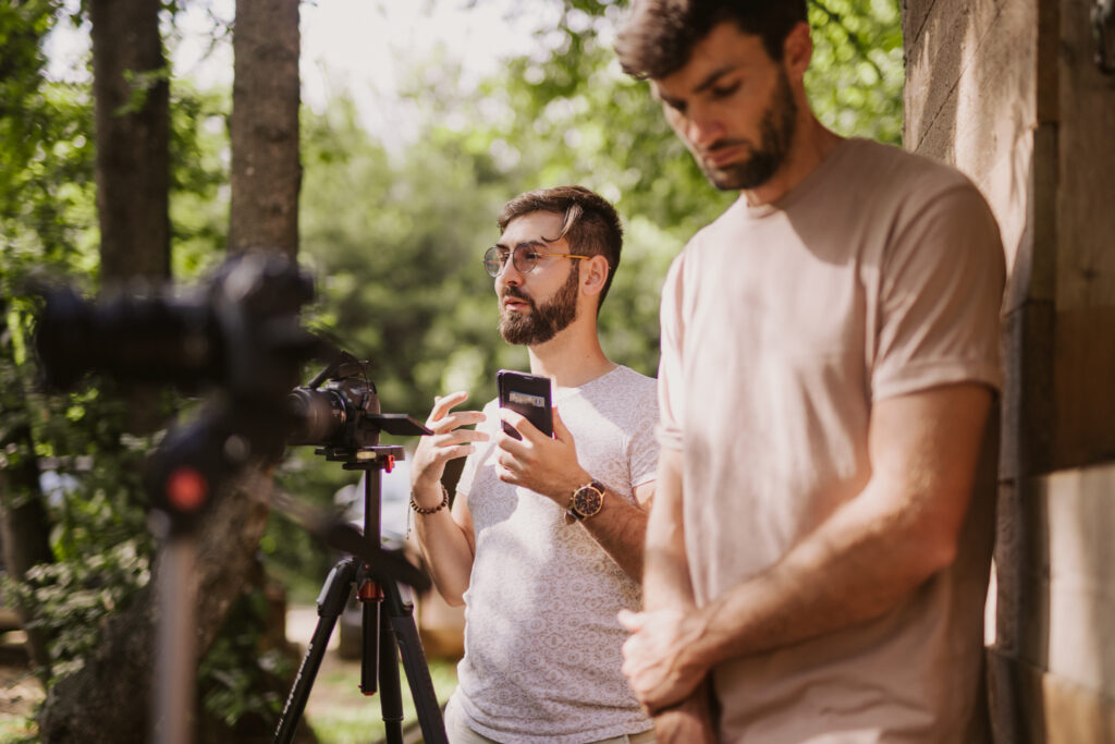 Equipe qui filme